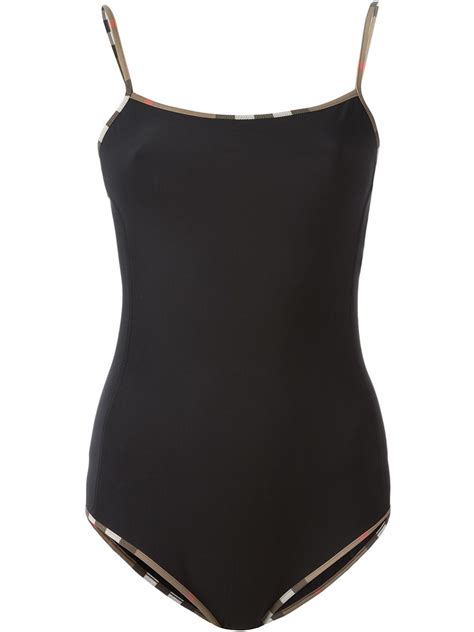 burberry one piece bathing suit.